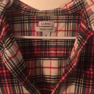 LL bean flannel